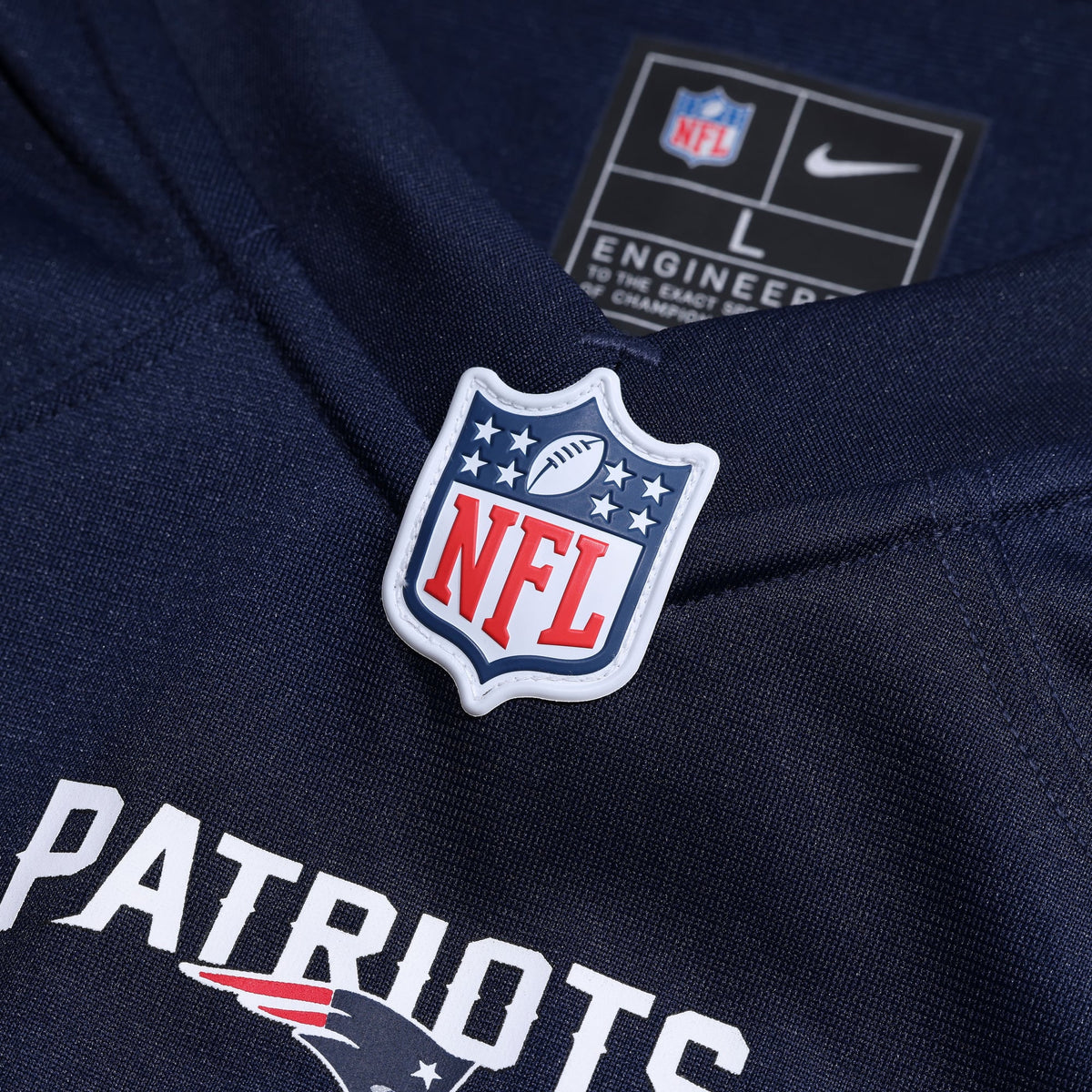 New England Patriots Bradyn Swinson Nike Navy Team Game Jersey