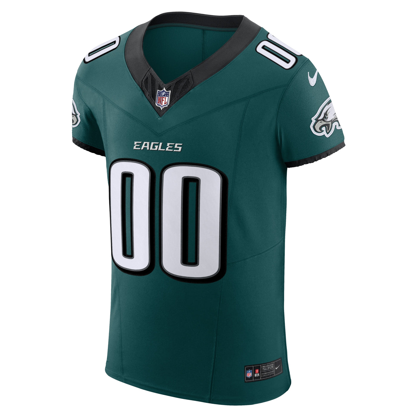Philadelphia Eagles Nike Midnight Green Team Vapor F.U.S.E. Elite Custom Jersey