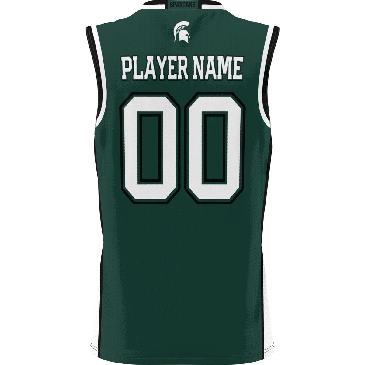 Michigan State Spartans GameDay Greats NIL Pick-A-Player Basketball Jersey - Green