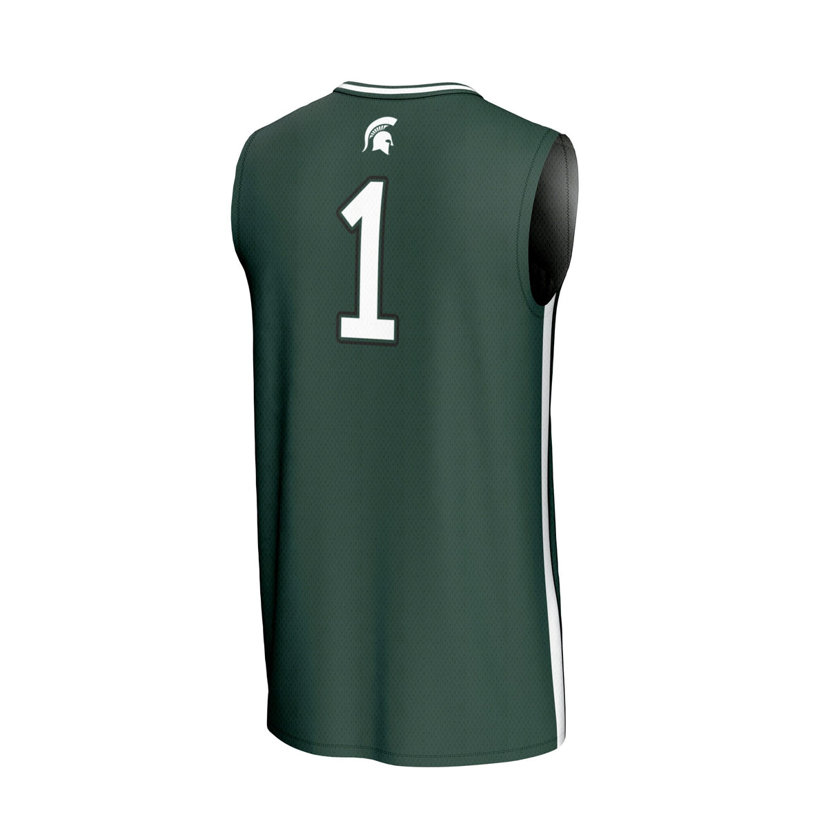 #1 Michigan State Spartans GameDay Greats Lightweight Collegiate Basketball Fashion Jersey - Green