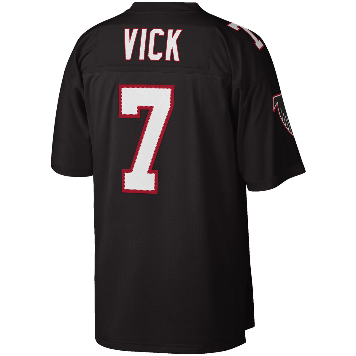 Atlanta Falcons Michael Vick Mitchell & Ness Black Big & Tall 2002 Retired Player Replica Jersey