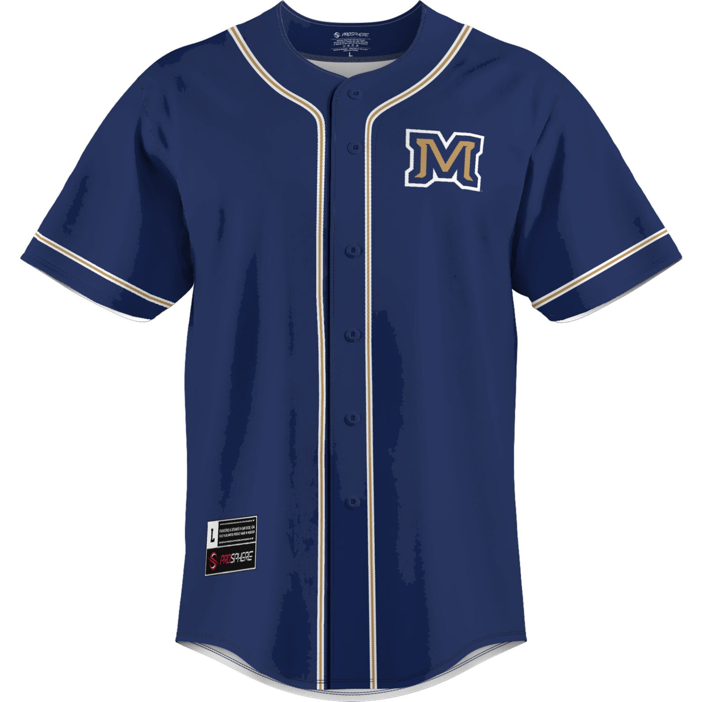 GameDay Greats Blue Montana State Bobcats Lightweight Baseball Jersey