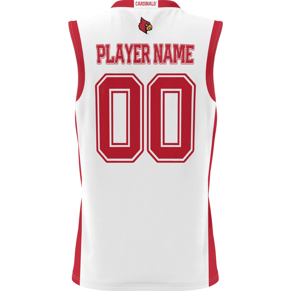Louisville Cardinals GameDay Greats Lightweight NIL Pick-A-Player Basketball Jersey - White