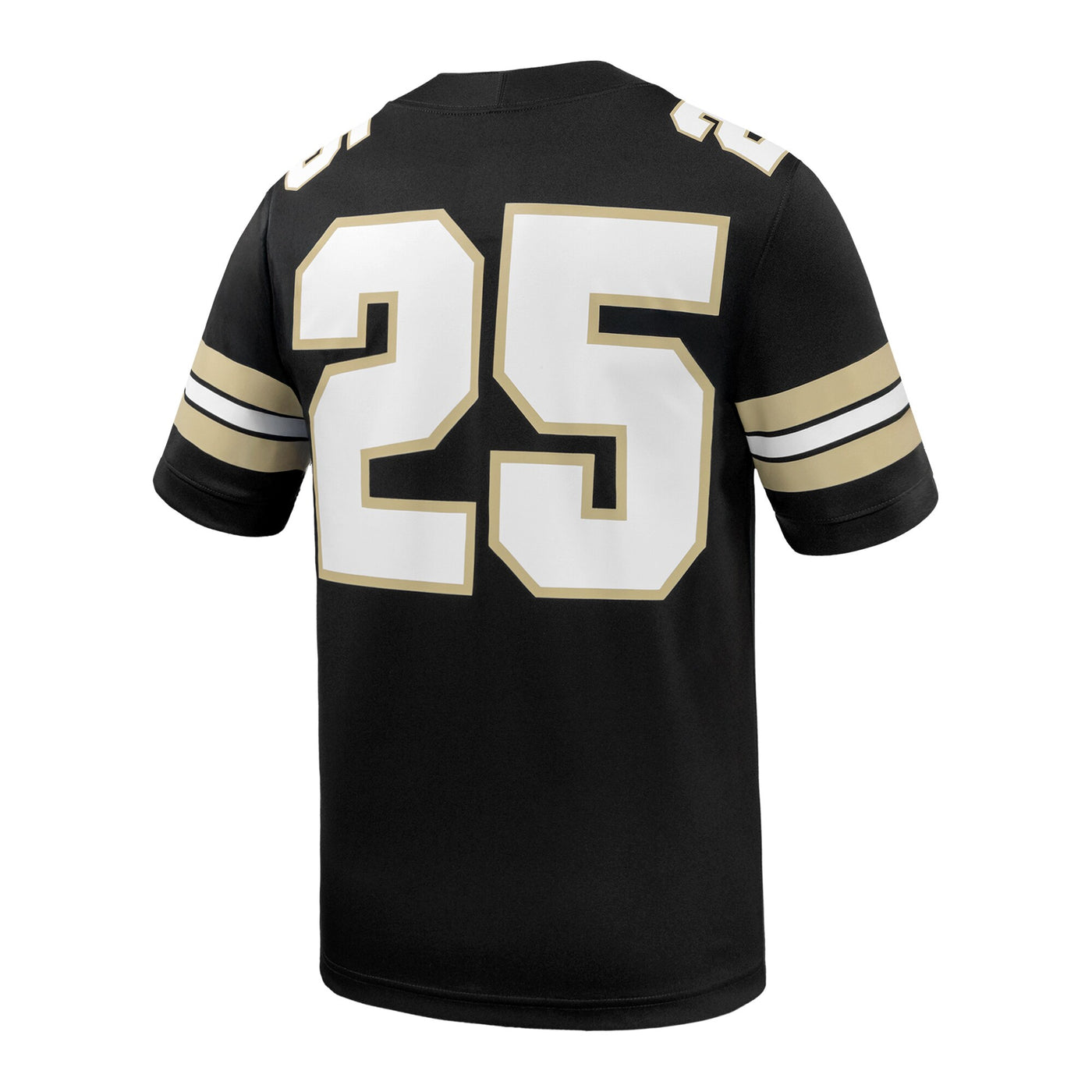 Nike #25 Black Purdue Boilermakers Game Football Jersey