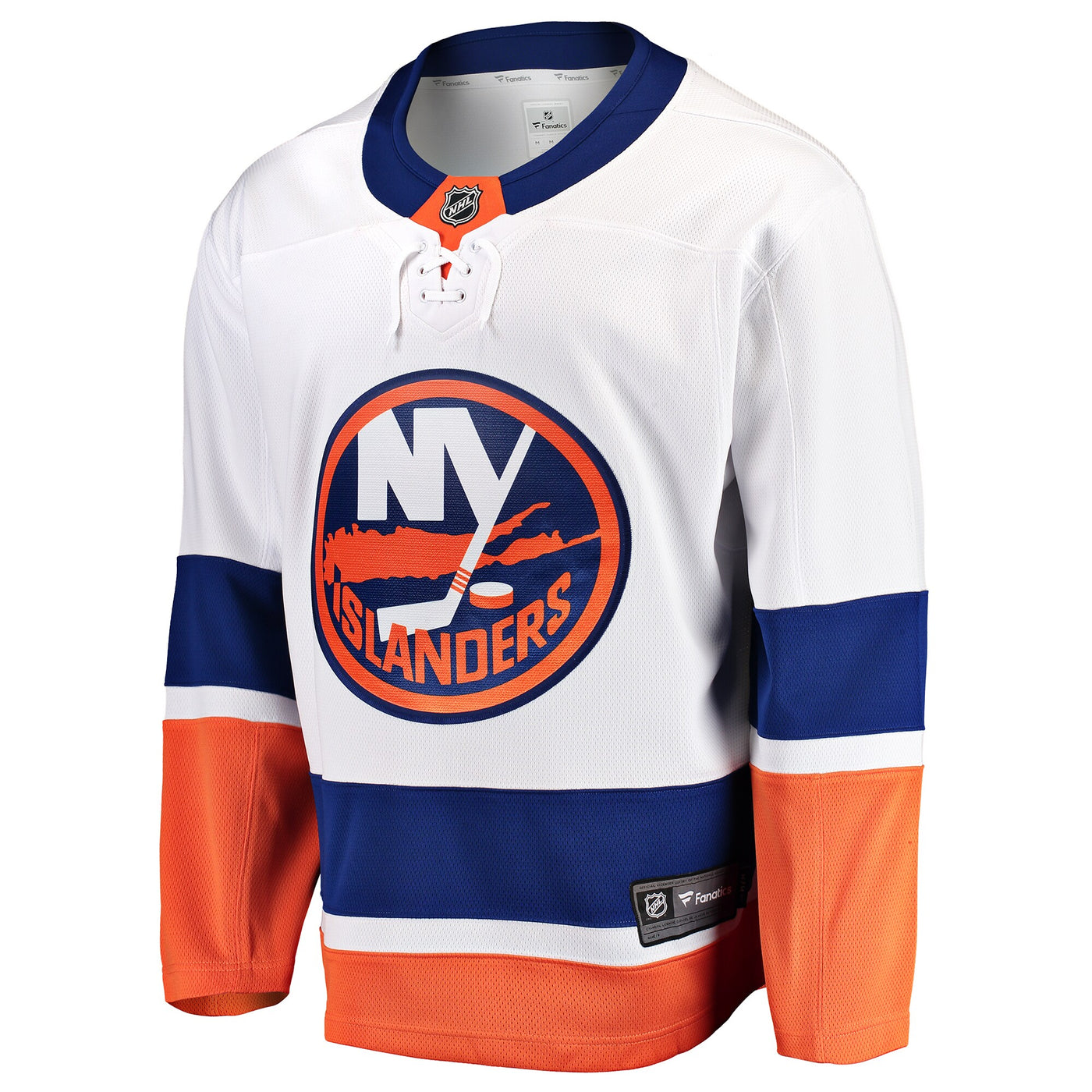 New York Islanders Fanatics White Breakaway Away Jersey