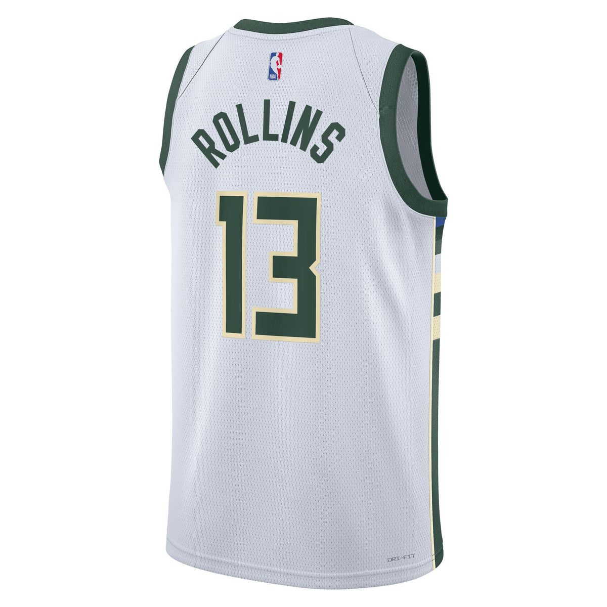 Milwaukee Bucks Association Edition Swingman Jersey - White - Ryan Rollins -