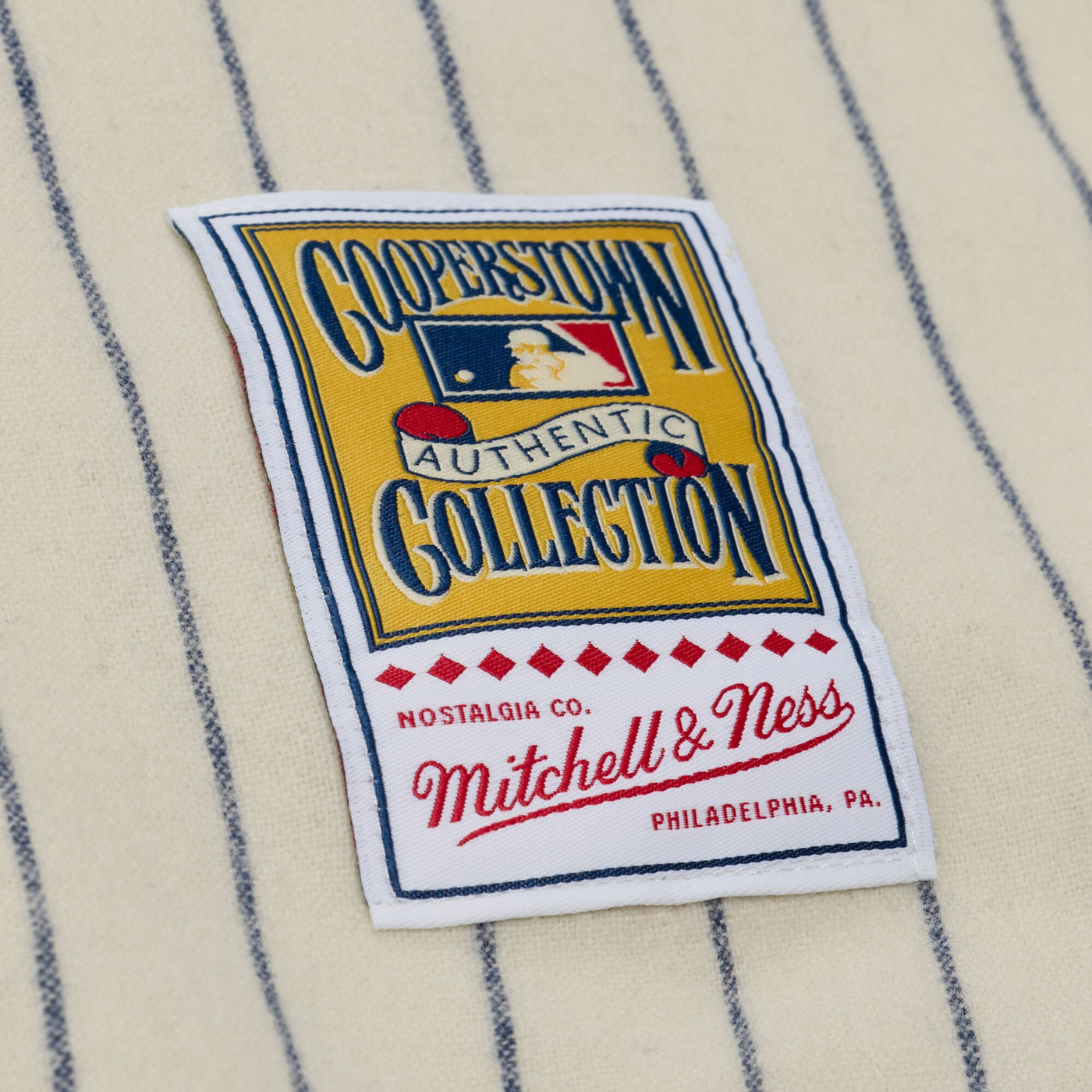 New York Yankees Mickey Mantle Mitchell & Ness Cream 1951 Cooperstown Collection Authentic Jersey