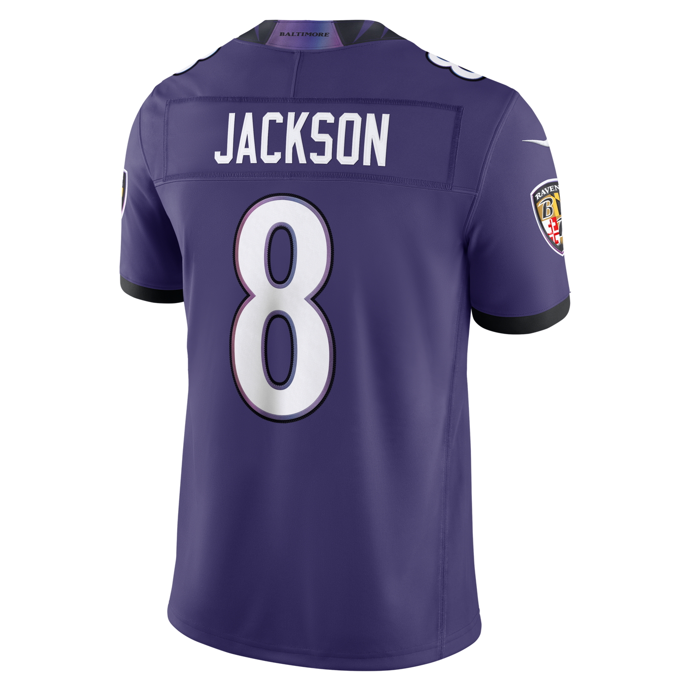 Baltimore Ravens Lamar Jackson Nike Purple Team Vapor F.U.S.E. Stitched Limited Jersey