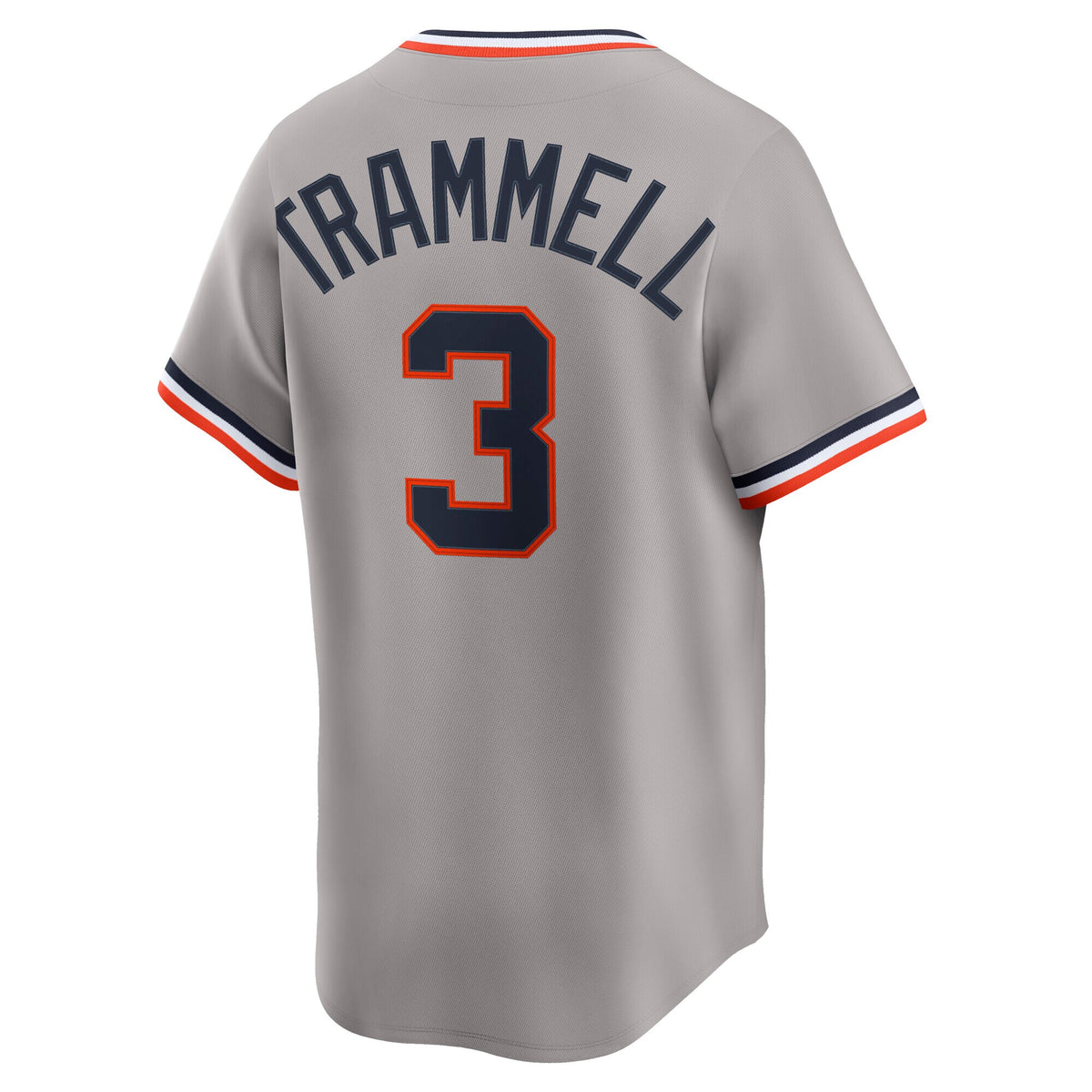 Detroit Tigers Alan Trammell Gray Cooperstown Collection Limited Jersey