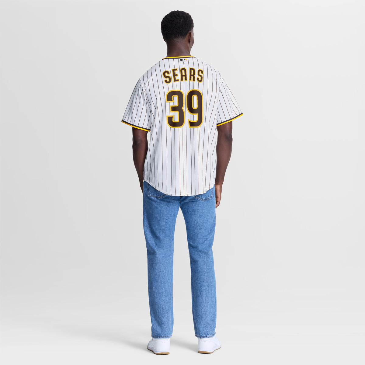 San Diego Padres JP Sears White Home Replica Jersey