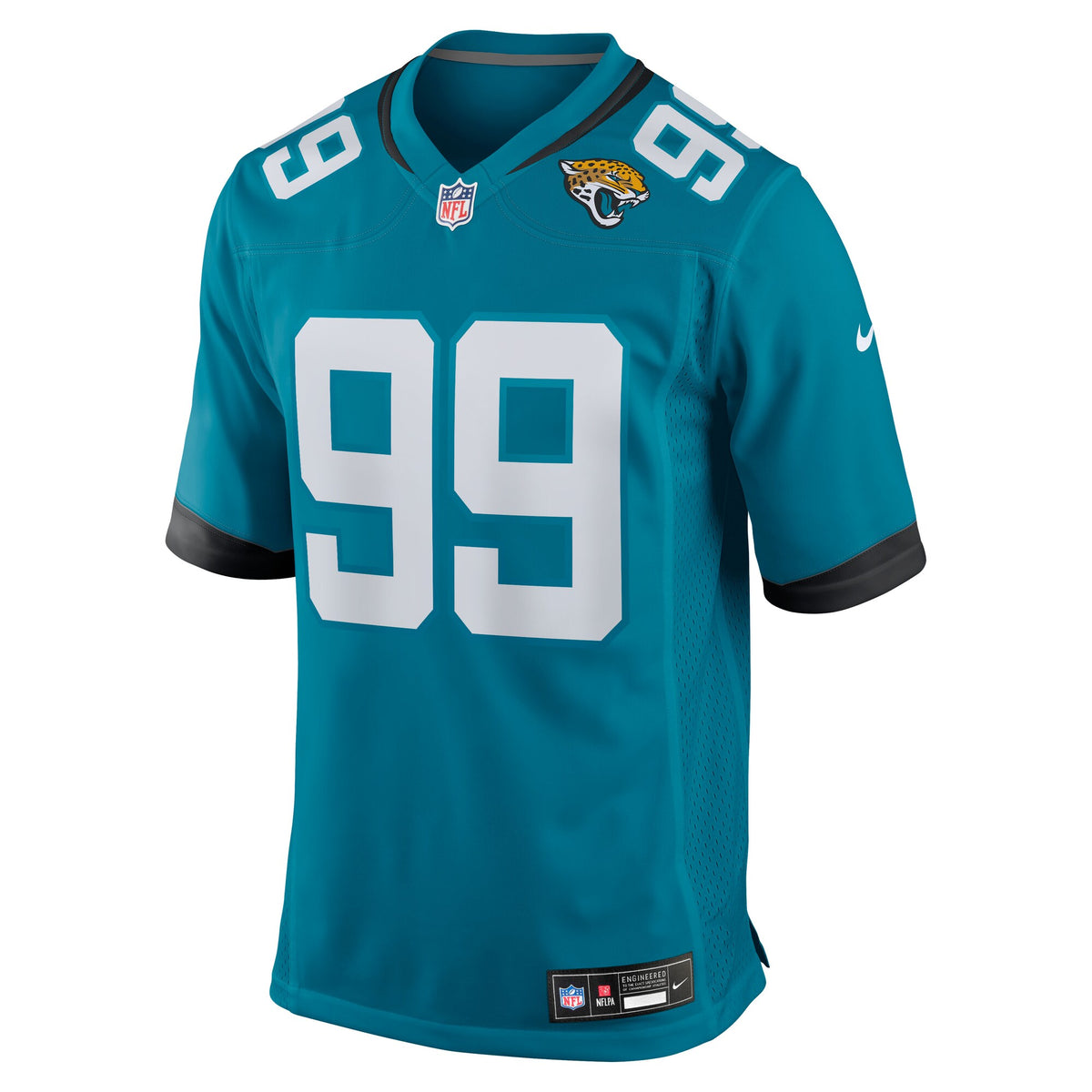Jacksonville Jaguars Ruke Orhorhoro Teal Team Game Jersey