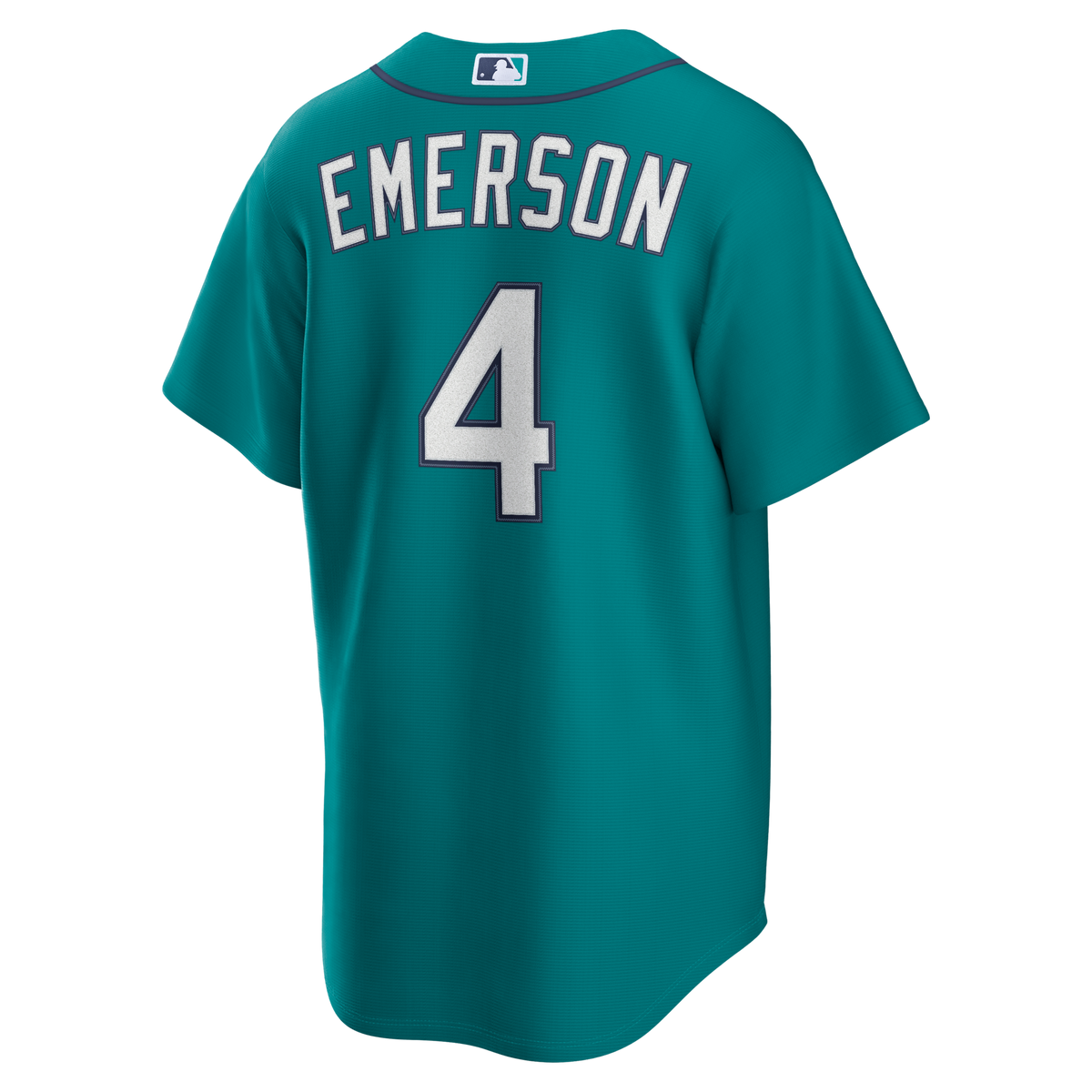 Seattle Mariners Colt Emerson Teal Alternate Replica Jersey