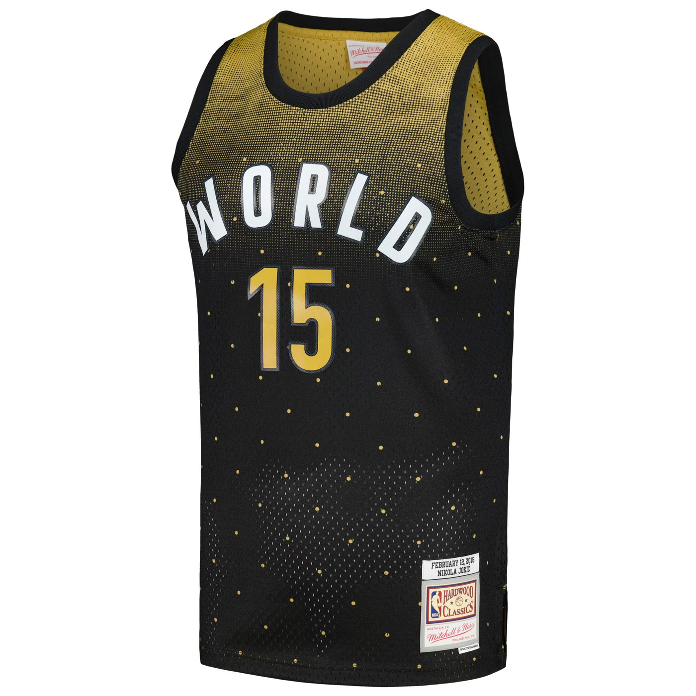 Mitchell & Ness Nikola Jokic Black 2016 NBA Rising Stars Challenge Hardwood Classics Swingman Jersey