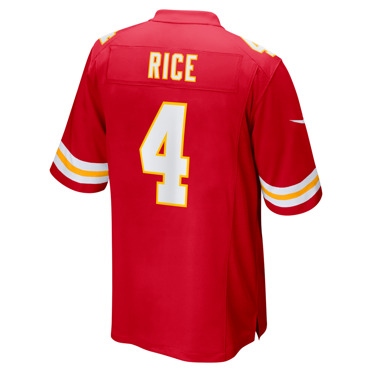 Kansas City Chiefs Rashee Rice Red Game Jersey