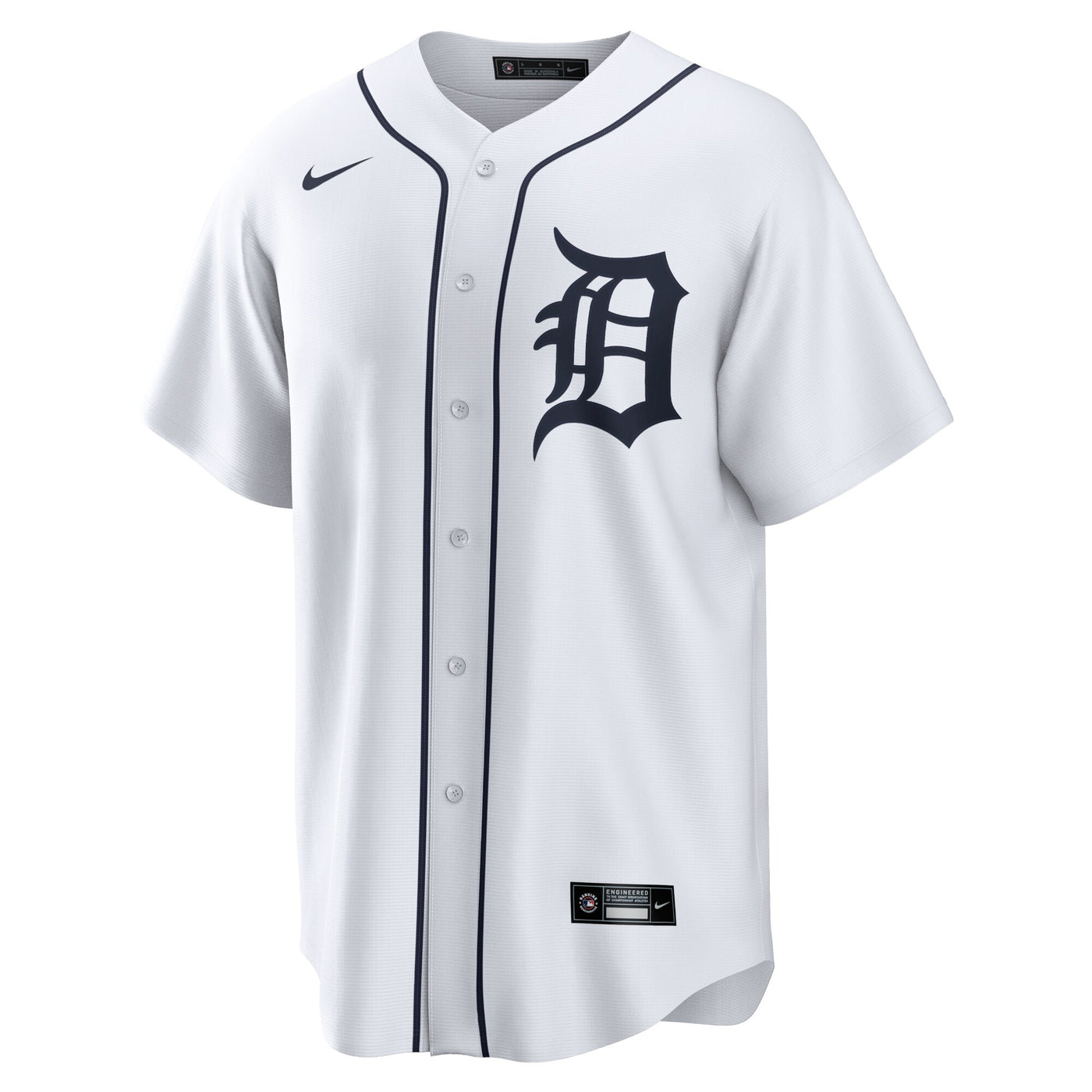 Detroit Tigers Javier Baez Nike White Home Replica Player Jersey