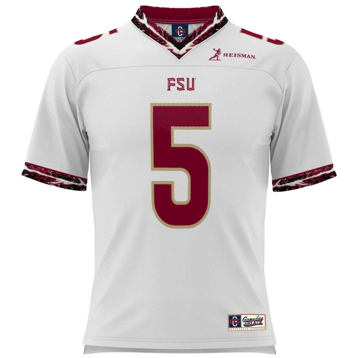 Jameis Winston Florida State Seminoles GameDay Greats Heisman Football Jersey – White