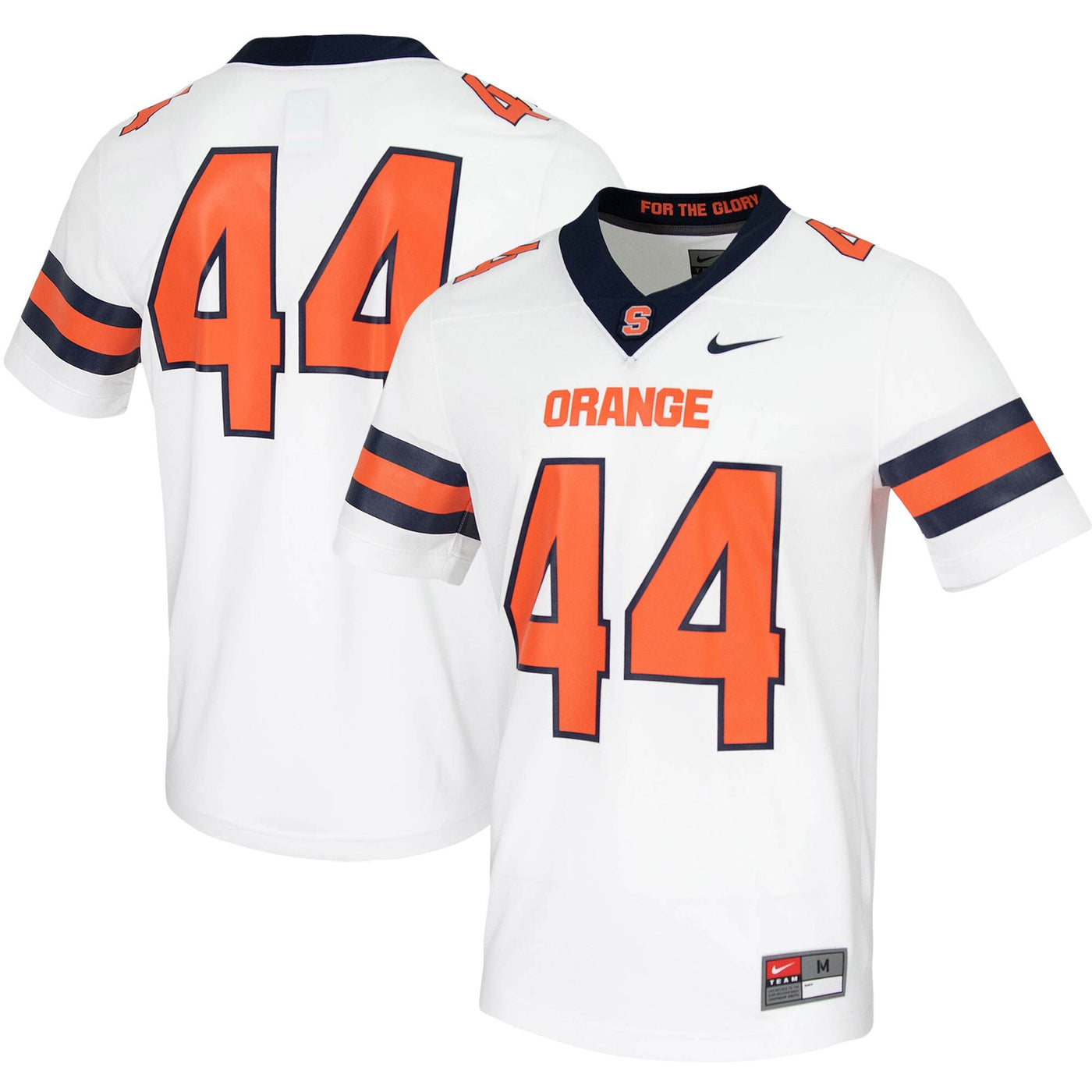 Nike #44 White Syracuse Orange Untouchable Game Jersey