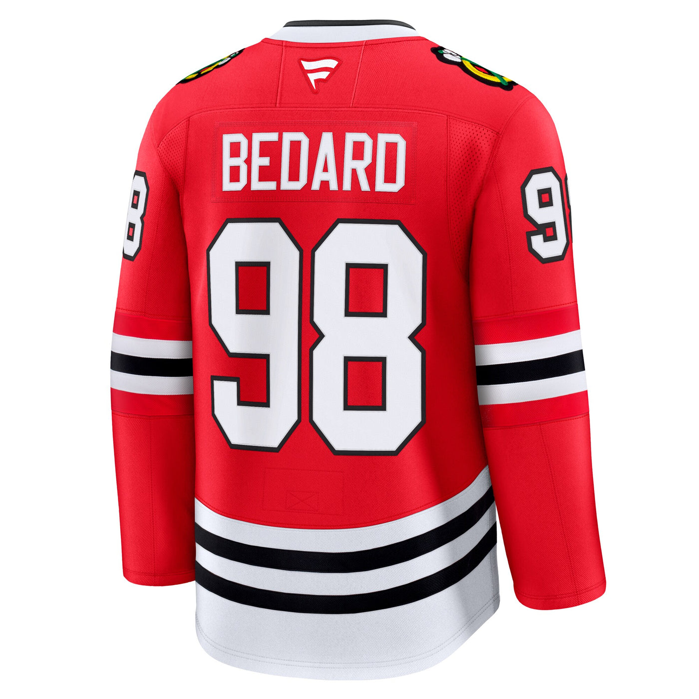 Chicago Blackhawks Connor Bedard Fanatics Red Home Premium Jersey