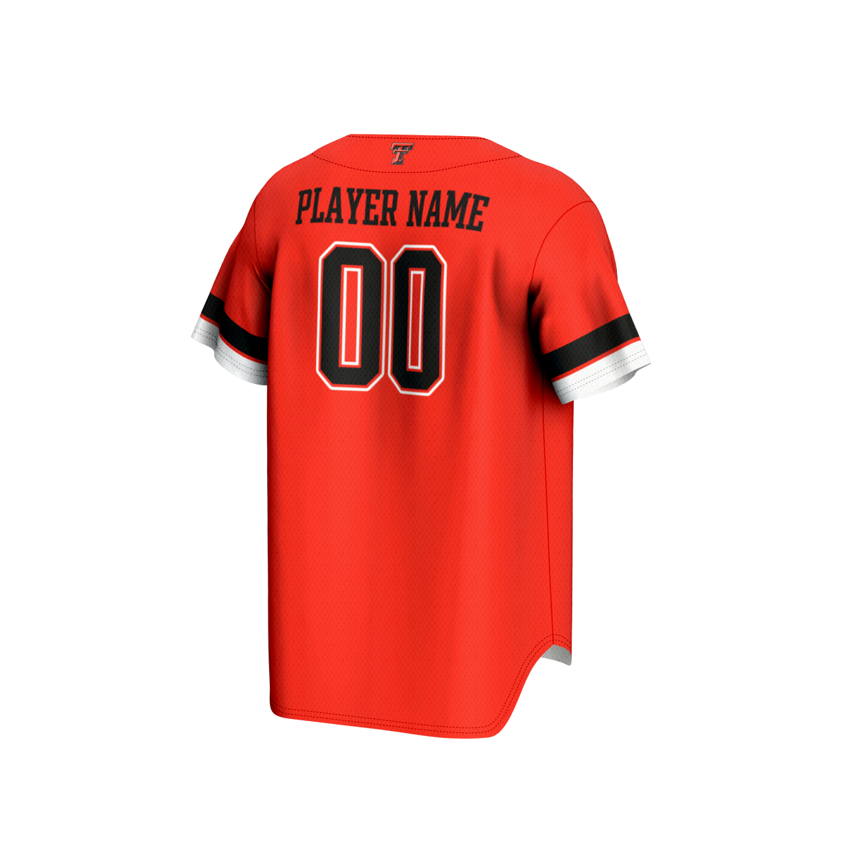 Texas Tech Red Raiders GameDay Greats NIL Pick-A-Player Baseball Lightweight Jersey - Red