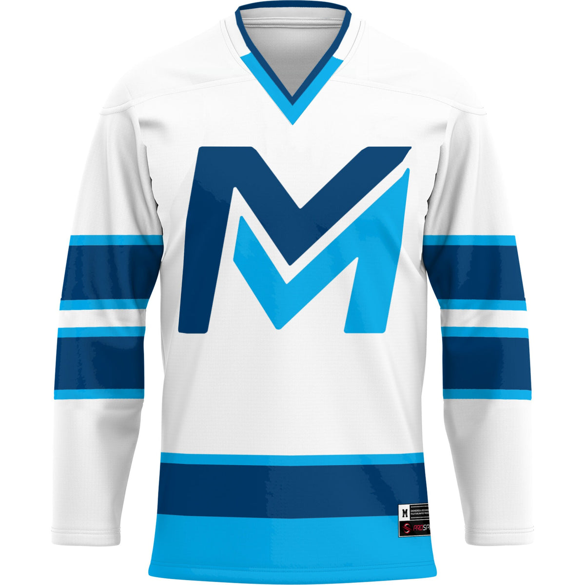 Mid Michigan College GameDay Greats Hockey Jersey - White