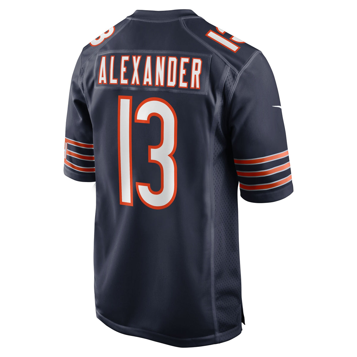 Chicago Bears Maurice Alexander Navy Team Game Jersey