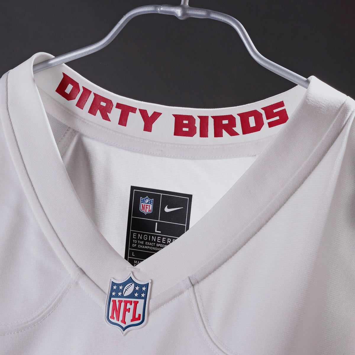 Atlanta Falcons White Custom Game Jersey