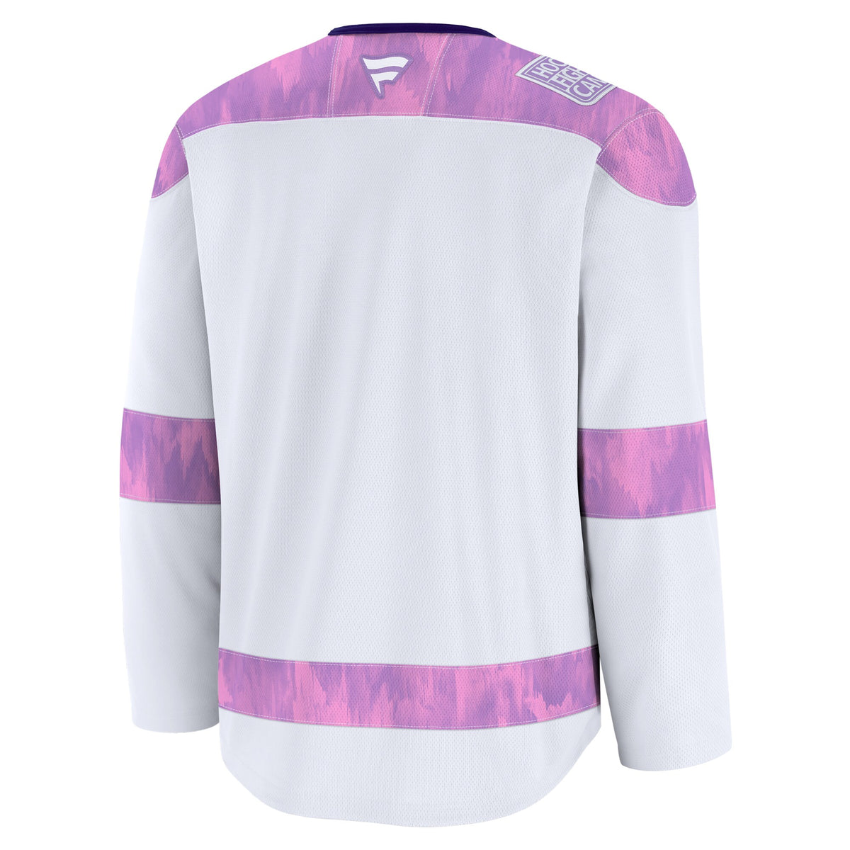 Tampa Bay Lightning Fanatics White 2024 Hockey Fights Cancer Practice Jersey