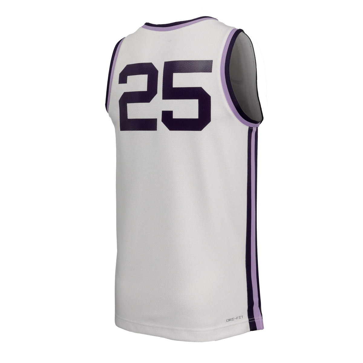 #25 Kansas State Wildcats Replica Basketball Jersey - White