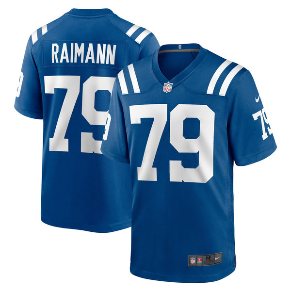 Indianapolis Colts Bernhard Raimann Royal Player Game Jersey