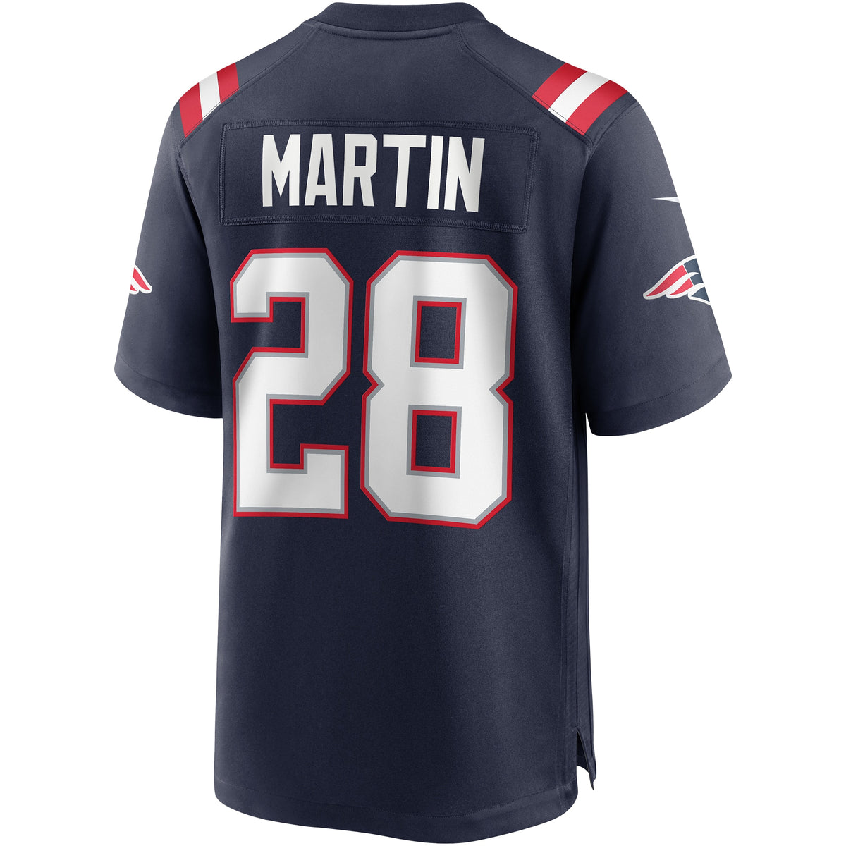 New England Patriots Curtis Martin Navy Game Retired Player Jersey