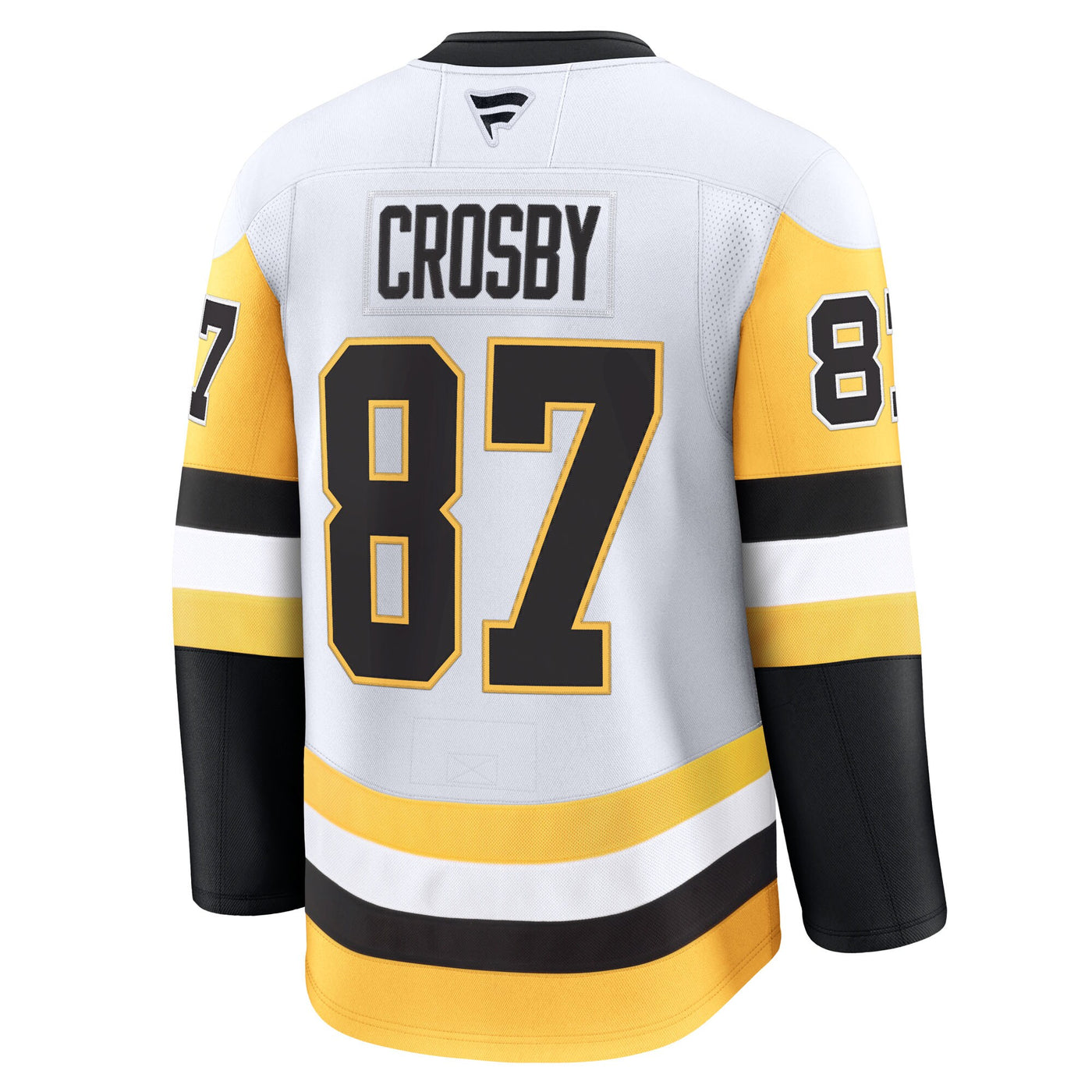 Pittsburgh Penguins Sidney Crosby Fanatics White Away Premium Jersey