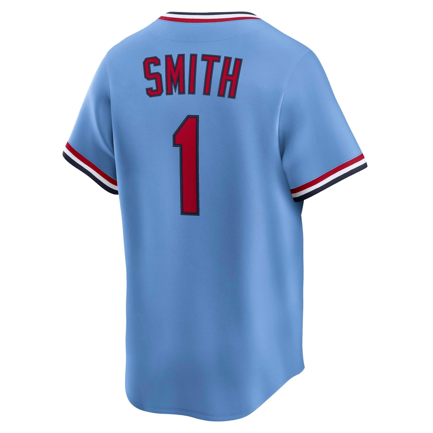 St. Louis Cardinals Ozzie Smith Nike Blue Throwback Cooperstown Collection Limited Jersey
