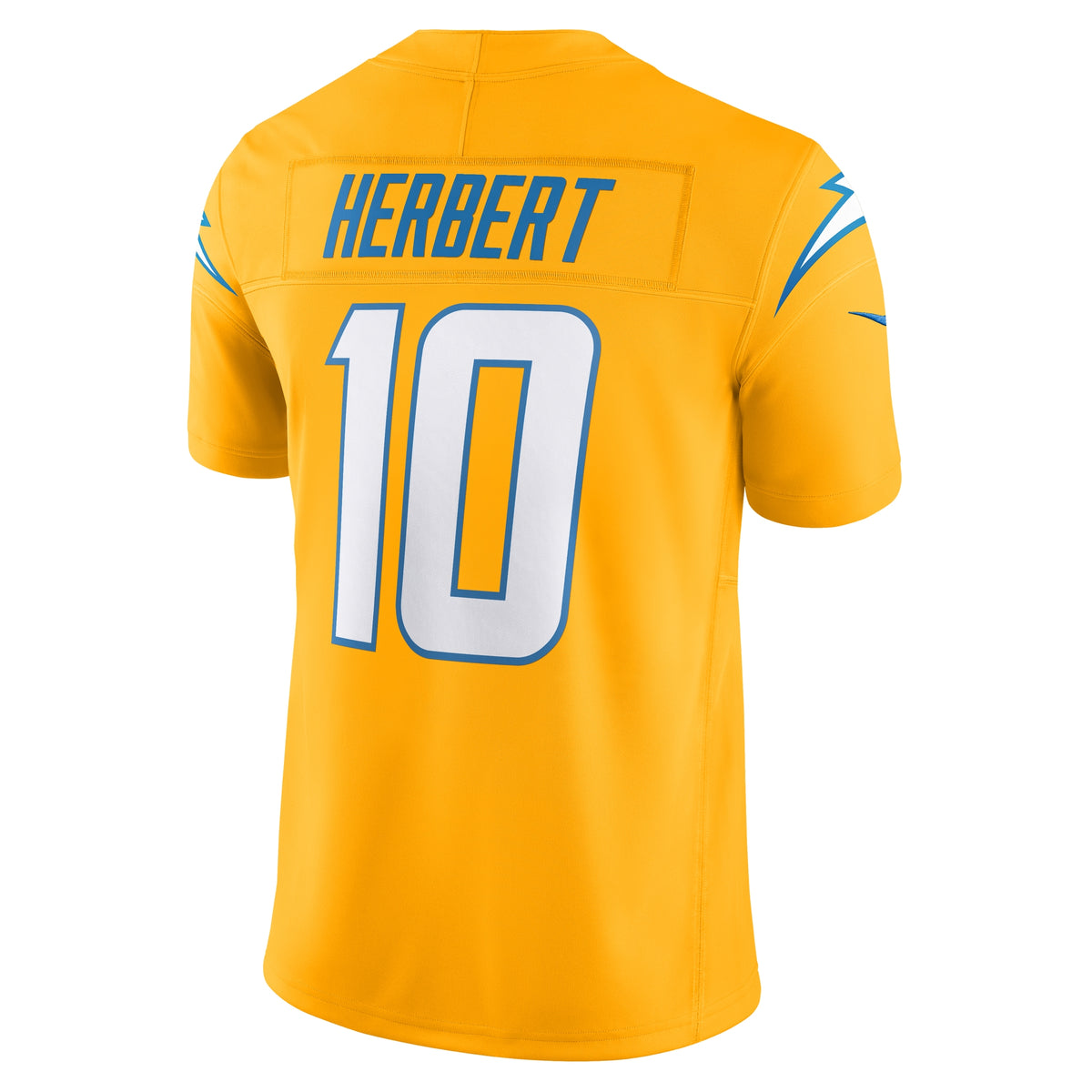 Los Angeles Chargers Justin Herbert Gold Alternate Charger Power Vapor F.U.S.E. Limited Jersey