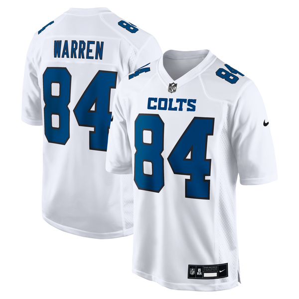 Indianapolis Colts Tyler Warren Nike Tundra White Fashion Game Jersey