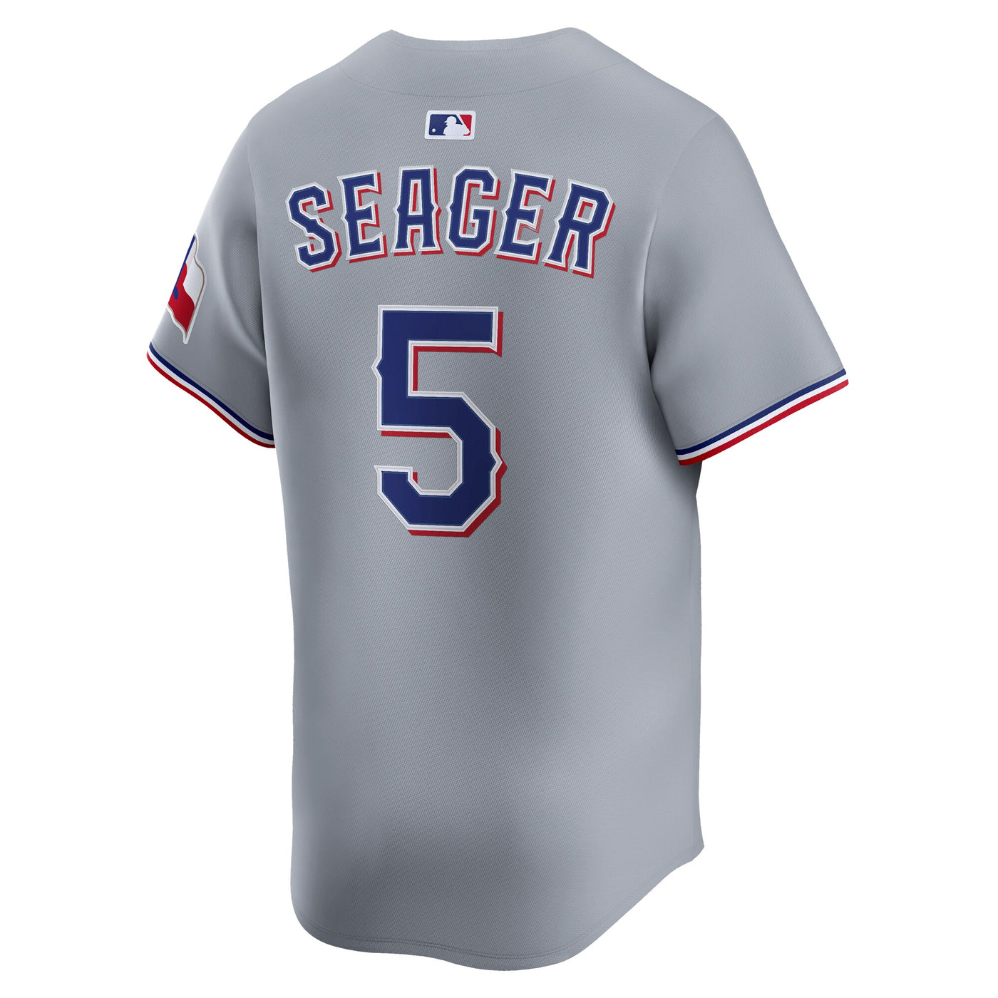 Texas Rangers Corey Seager Nike Gray Road Limited Jersey