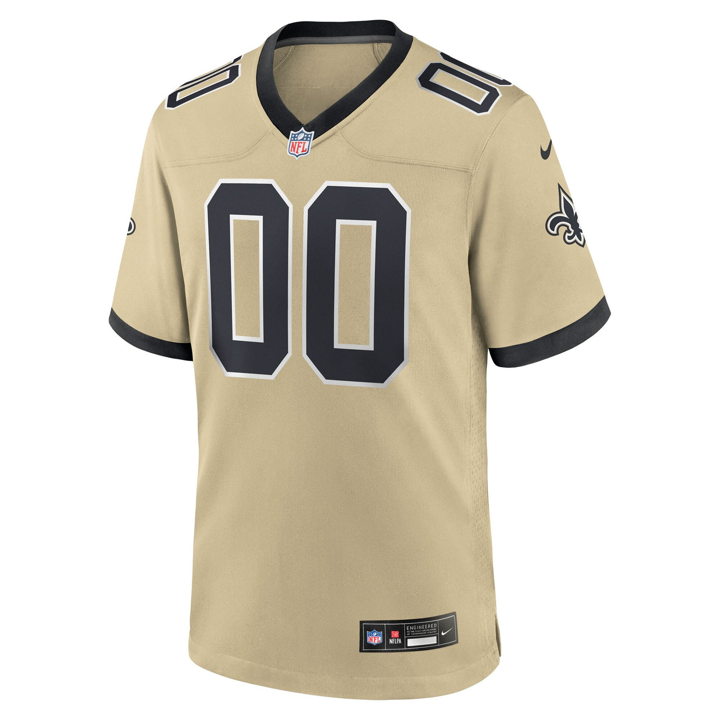 New Orleans Saints Nike Gold Gameday Golds Alternate Custom Game Jersey