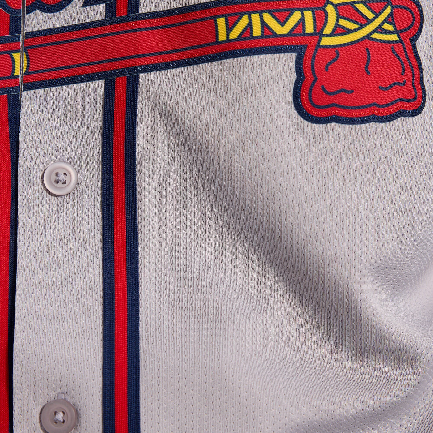 Atlanta Braves Ozzie Albies Nike Gray Road Limited Player Jersey