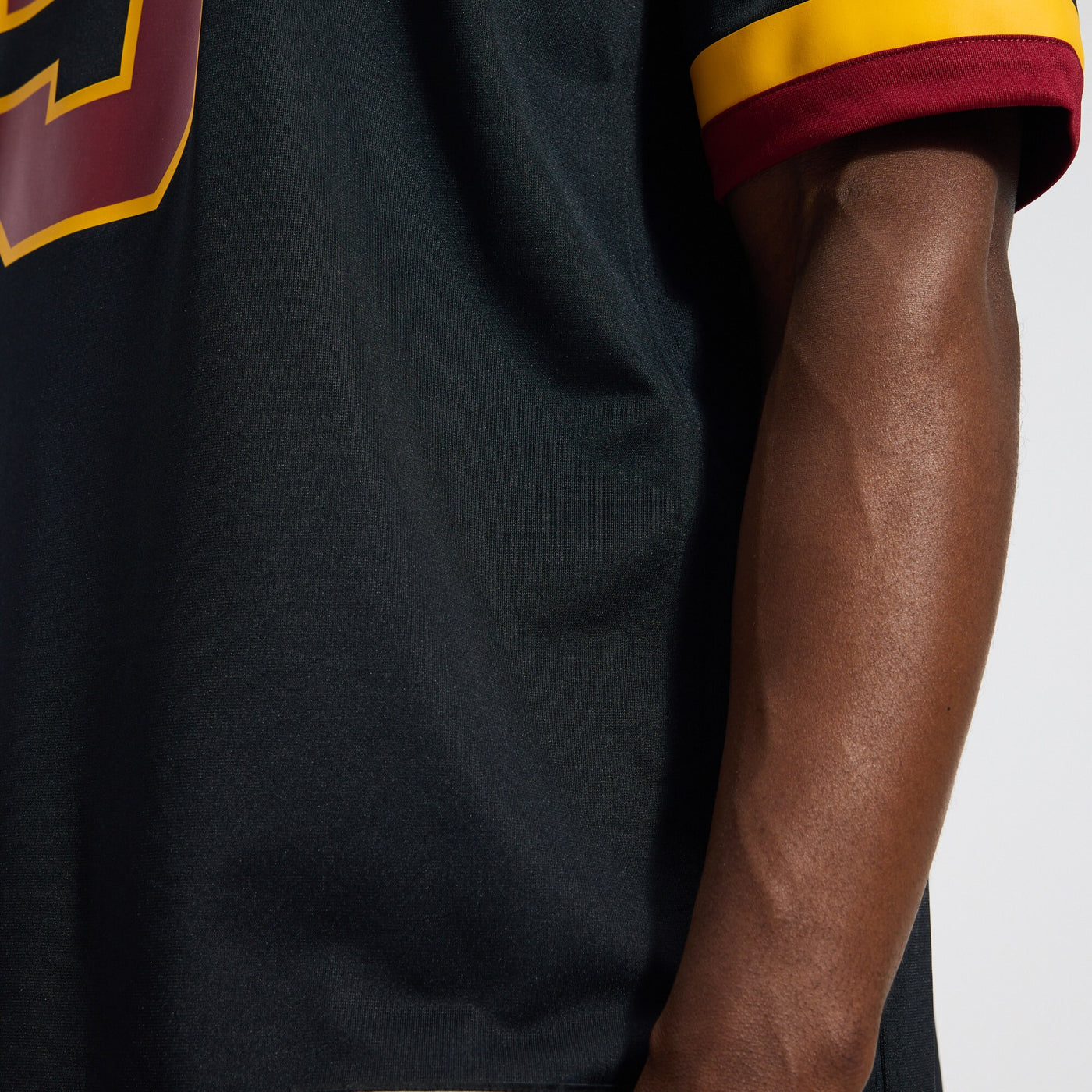Hail Raiser Washington Commanders Jayden Daniels Nike Black Alternate Game Jersey