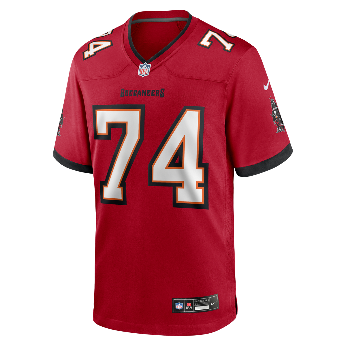Tampa Bay Buccaneers Marshall Foerner Red Team Game Jersey