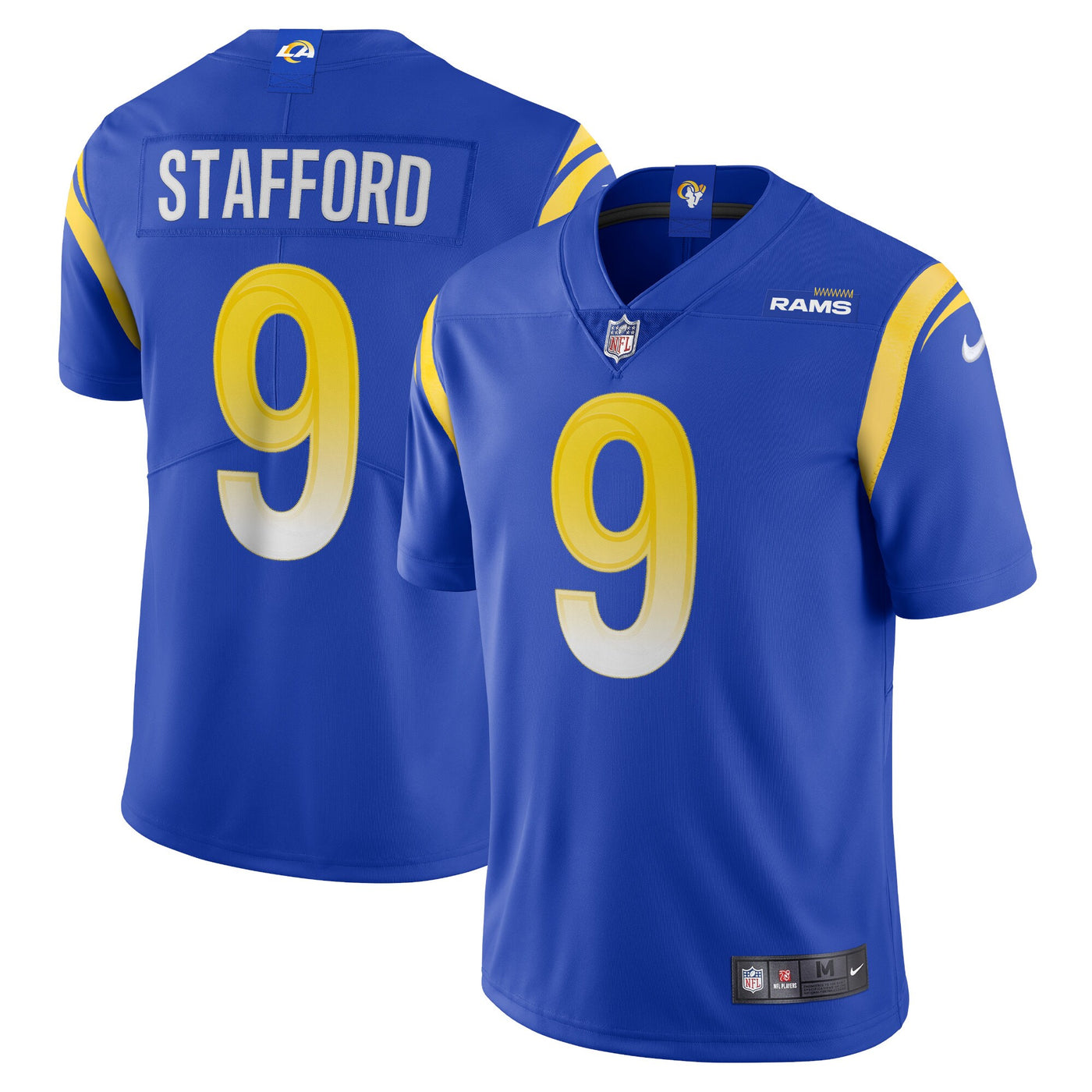 Los Angeles Rams Matthew Stafford Nike Royal Vapor Limited Jersey