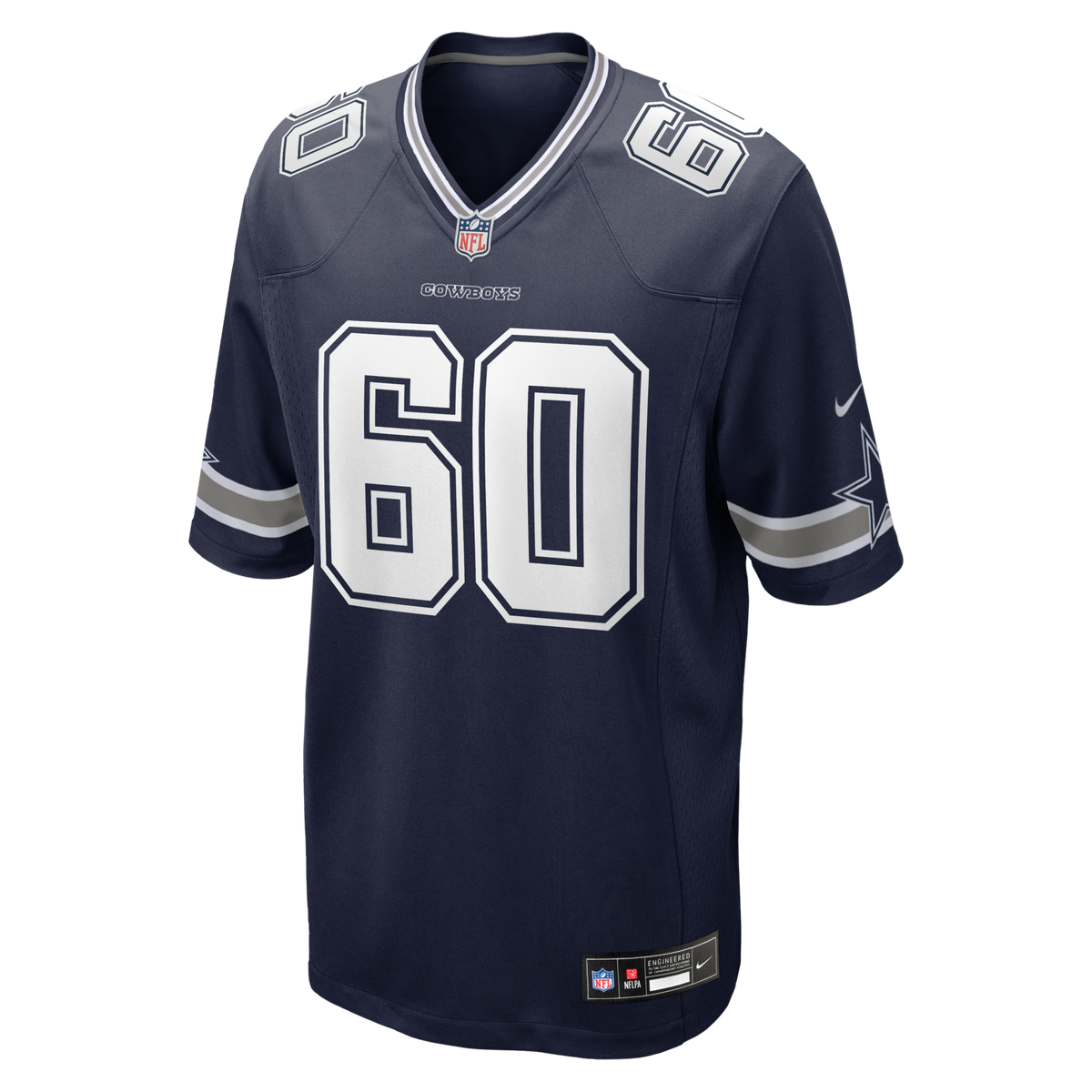 Dallas Cowboys Tyler Guyton Navy Player Game Jersey