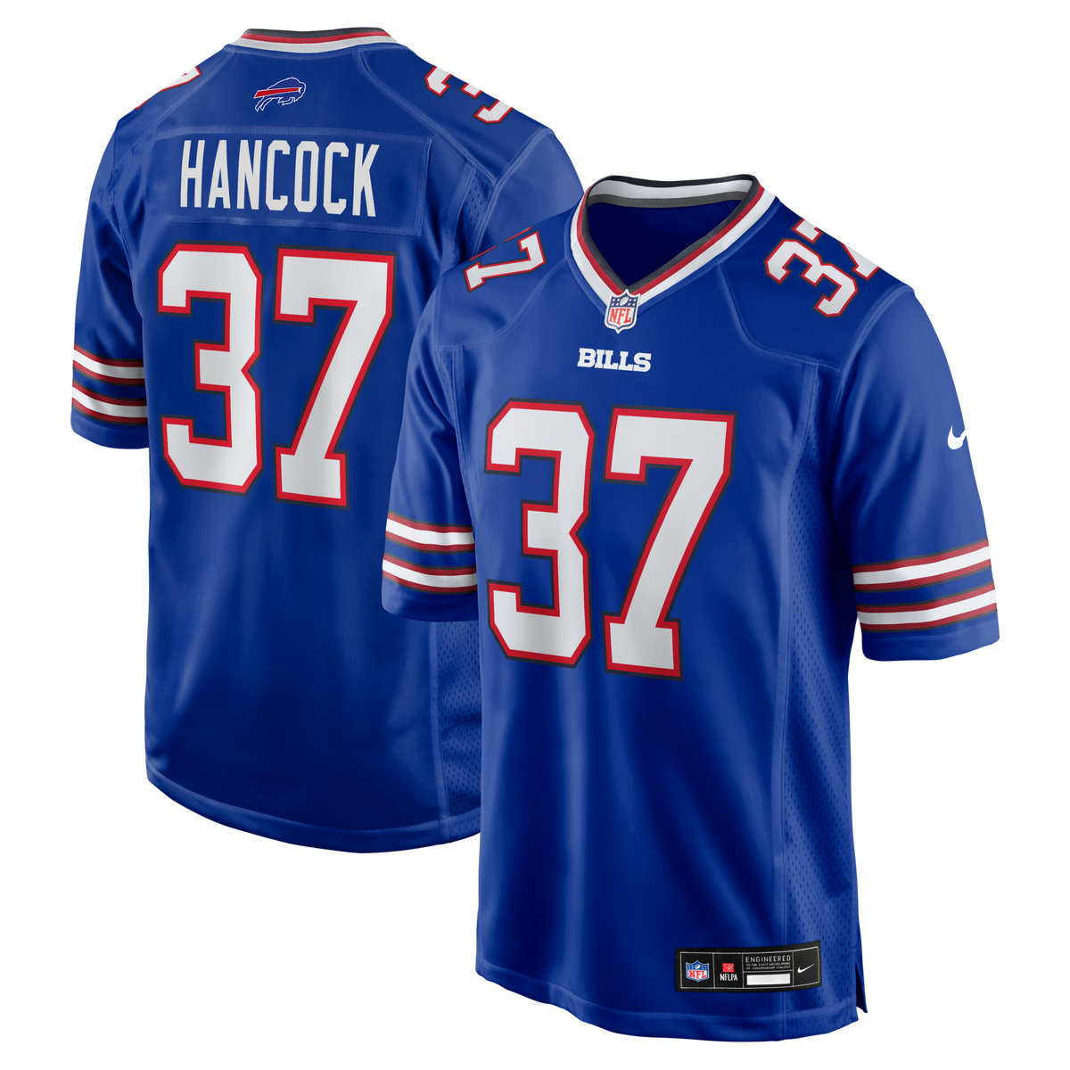 Buffalo Bills Jordan Hancock Royal Team Game Jersey