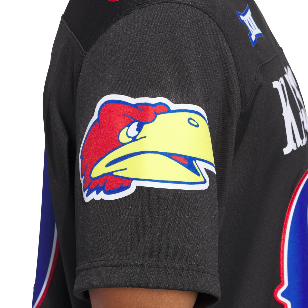 #00 Kansas Jayhawks Alternate Premier Jersey - Black