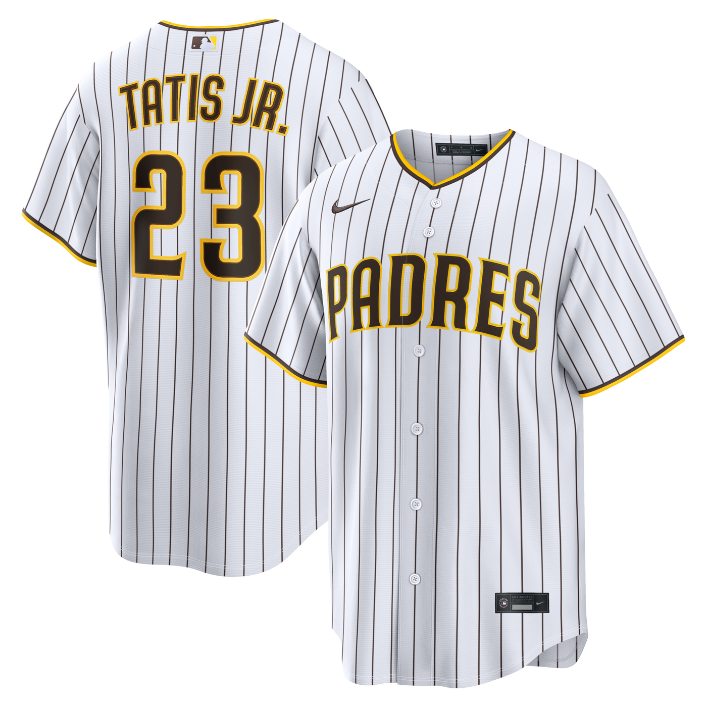 San Diego Padres Fernando Tatis Jr. Nike White Home Replica Player Jersey