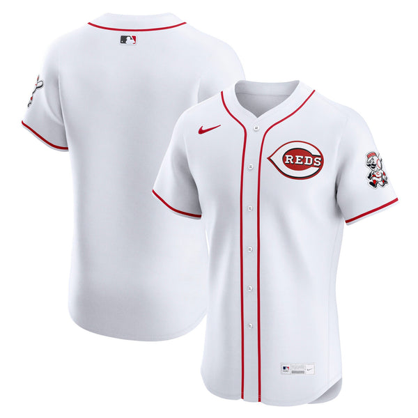 Cincinnati Reds White Home Elite Jersey