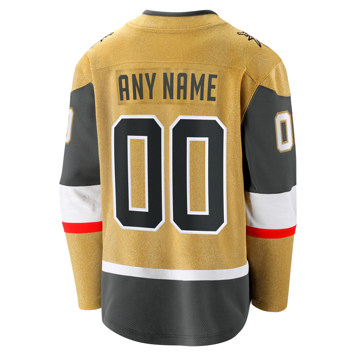 Vegas Golden Knights Fanatics Gold 2026 Stanley Cup Final Breakaway Custom Jersey