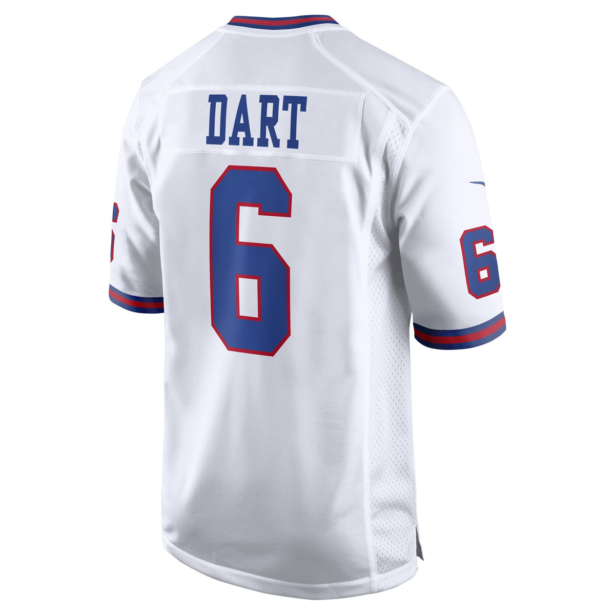 New York Giants Jaxson Dart White Alternate Vintage White Game Jersey