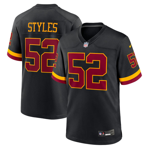 Washington Commanders Sonny Styles Nike Black Game Player Jersey