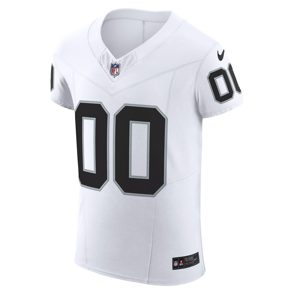 Las Vegas Raiders White Vapor F.U.S.E. Elite Custom Jersey