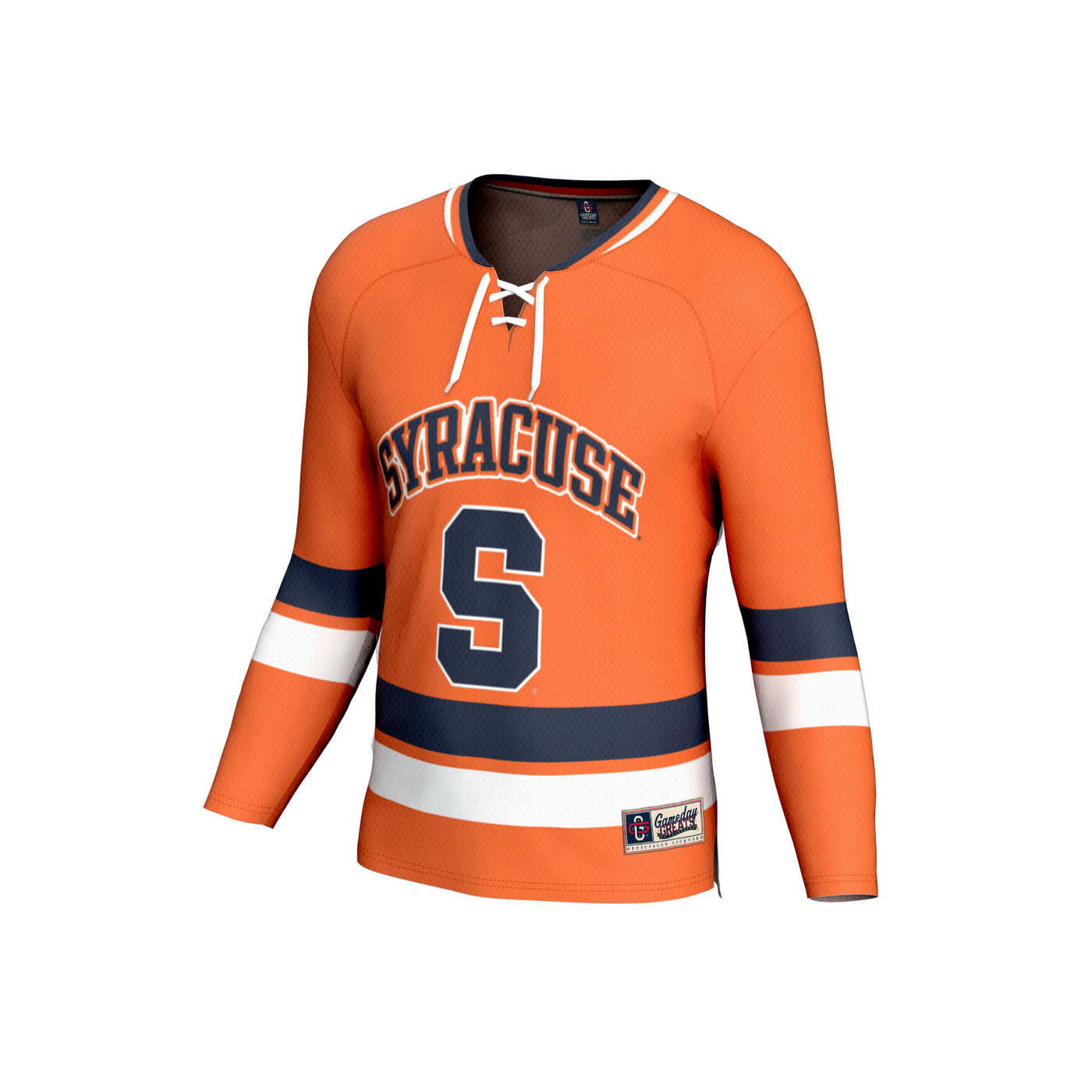 GameDay Greats Orange Syracuse Orange Lightweight Hockey Fashion Jersey